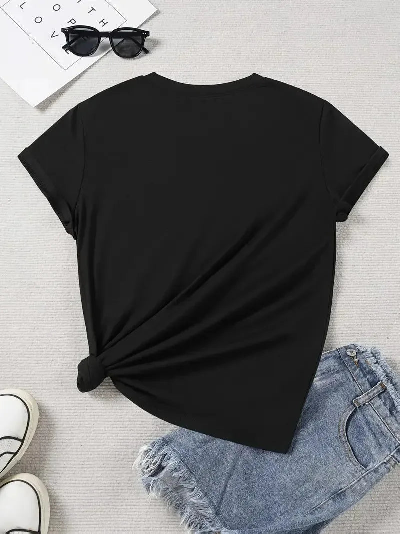 Limoncello Lemon Fruit Print T-Shirt, Casual Short Sleeve Crew Neck Summer Graphic Casual Streetwear Top Men Women Casual Tops