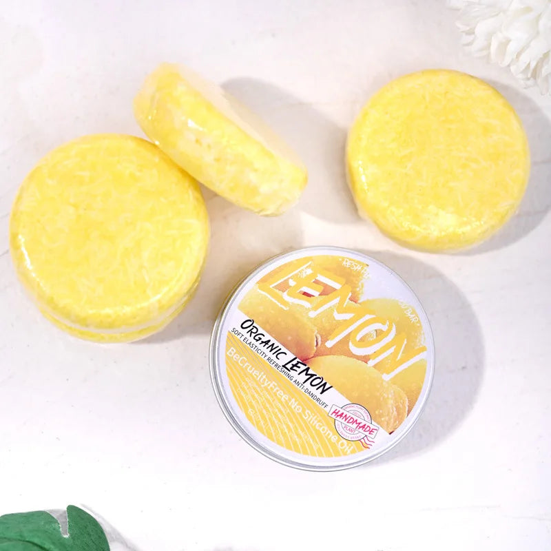 Lemon plant shampoo is refreshing, oil controlling, dandruff reducing, and strong for hair. Handmade shampoo without silicone oi