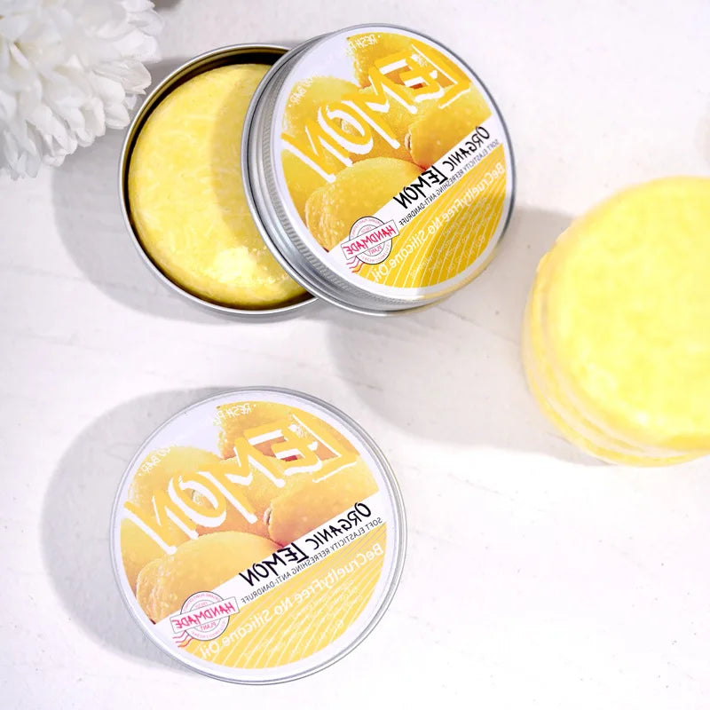 Lemon plant shampoo is refreshing, oil controlling, dandruff reducing, and strong for hair. Handmade shampoo without silicone oi